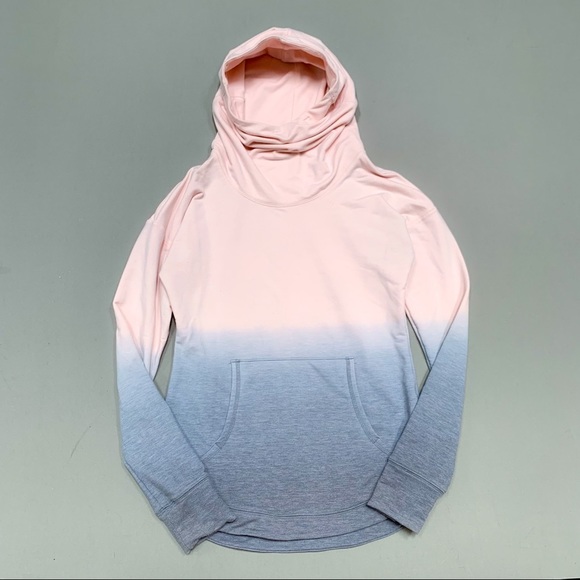 CALIA hombre dip dyed funnel hoodie sweatshirt, women’s XS. - Picture 1 of 5